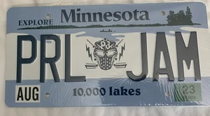 PEARL JAM MATRÍCULA MINNESOTA WILD HOCKEY 31/08/2023 ST PAUL 10000 LAKES - Imagen 1 de 4