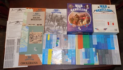 War of the Rebellion - Decision Games -  1993 Richard Berg Unpunched & Complete - Image 1 of 4