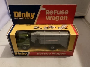 DINKY 978 REFUSE WAGON ( MET GREEN CAB ) EX SHOP STOCK BOXED NEVER OPENED - Picture 1 of 12