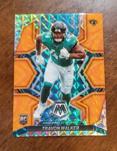 Travon Walker 2022 Panini Mosaic NFL Orange Reactive Rookie #333 - Jaguars RC - Imagen 1 de 2