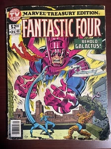 MARVEL TREASURY EDITION FANTASTIC FOUR #21 BEHOLD GALACTUS - Bild 1 von 3