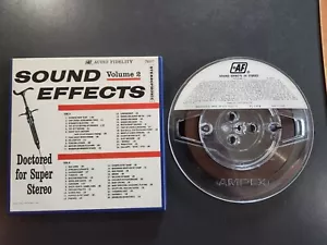 REEL TO REEL TAPE - SOUND EFFECTS VOL 2 - AUDIO FIDELITY 7010 - Bild 1 von 4
