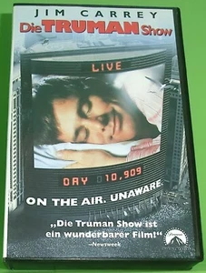 Die Truman Show (VHS Video Kassette) 1998 | Jim Carrey, Laura Linney, Ed Harris - Picture 1 of 3