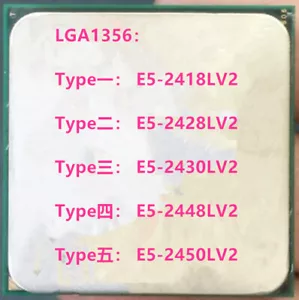 Intel E5-2418LV2 E5-2428LV2 E5-2430LV2 E5-2448LV2 E5-2450LV2 LGA1356 CPU - Picture 1 of 3
