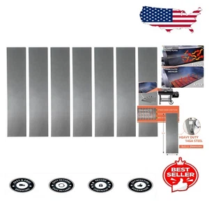 Offset Smoker Hitzeabweiser Platten - 7er Pack für optimierte Gartemperaturen - Bild 1 von 8