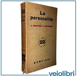 La personalità Winifred V. Richmond Edizioni Bompiani Classico di Psicologia - Imagen 1 de 1