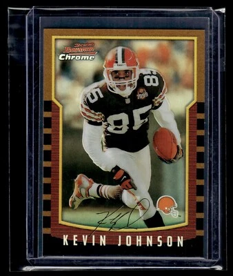 Bowman Chrome Refractor #29 2000 Kevin Johnson Browns *Juego icónico* Foto 1 de 2