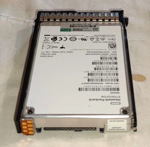 HPE 2.5" 400GB SSD SAS MO000400JWUFT WUSTR6440ASS20 hot swap w bracket - Picture 1 of 3