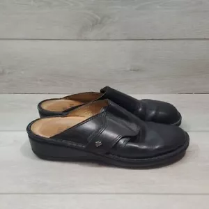 Finn Comfort Womens Leather Clogs Mary Jane Mule shoes sz 40D/9-9.5D - Picture 1 of 14
