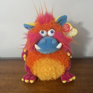 Aurora World Plüschtier 10 Zoll Farbe lila/orange Monster Haustier flauschig funktioniert neu - Bild 1 von 4