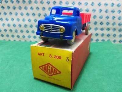 Vintage  -  CAMIONCINO  Cassonato  -  Ingap Art. S200 3 - Italy 1960  MIB      - Immagine 1 di 4