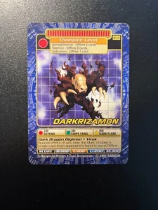 Digimon Digi-Battle Card Game Booster Series 3 Darkrizamon BO-139 - Picture 1 of 2