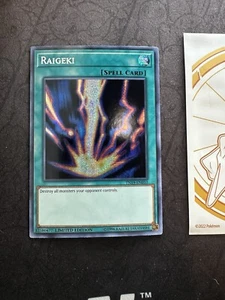 Secreto Prismático Yu-Gi-Oh Raigeki Raro TN19-EN010 Edición Limitada 133💎Nuevo💎 - Imagen 1 de 6