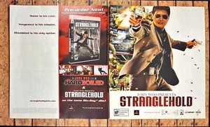 2007 Stranglehold Xbox 360 PS3 Print Ad/Poster John Woo RPG Video Game Promo Art - Picture 1 of 6