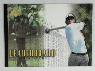 2001 Upper Deck Leaderboard Insert Tiger Woods #90 - Image 1 of 2