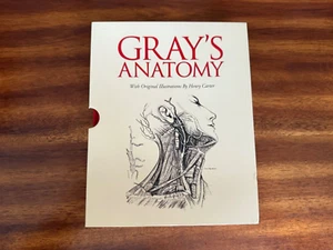 Gray's Anatomy : w/ Original Illustrations by Henry Carter - Hardcover, Slipcase - Foto 1 di 3