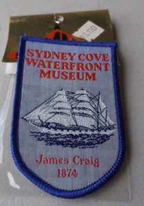 SOUVENIR PATCHES SYDNEY COVE WATERFRONT MUSEUM NSW=PRICE DROP $12.50 NOW - Picture 1 of 1