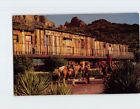 Pocztówka Tortilla Płaski Hotel Apache Trail Przesąd Góry Arizona USA