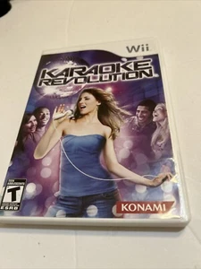 Karaoke Revolution Nintendo Wii (2009) Game And Manual - Picture 1 of 1