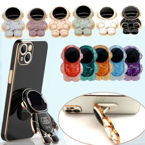 Cute Astronaut Stand Holder Ring Grip Holder Universal Cell Phone Mount Bracket - Picture 1 of 33