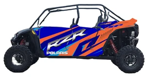 Polaris 2024 RZR XP 1000 4 DOORS UTV RAZOR Graphics Kit Decal Sticker RXP4 - Foto 1 di 2