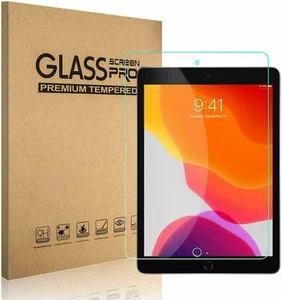 Clear Tempered Glass Screen Protector For Apple iPad 9.7" 10.2" 7th Generation - Picture 1 of 7