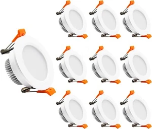 2 inch LED Dimmable Downlight, 3W Recessed Ceiling Light, Warm White 3000K - Picture 1 of 6