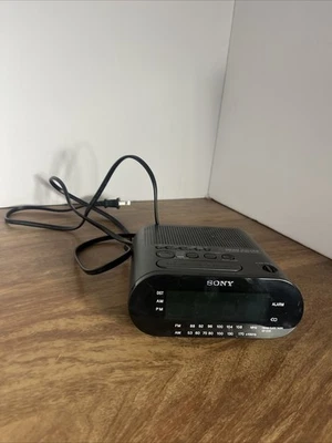 Sony Dream Machine ICF-C218 AM/FM Alarm Clock Radio Black Tested & Works - Image 1 of 4