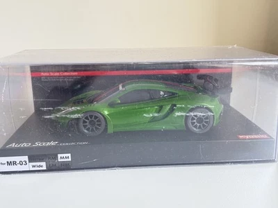 Kyosho Mini-z Body ASC McLaren 12C GT3 2013 MZP226MG Synergy green Rare - Image 1 of 4