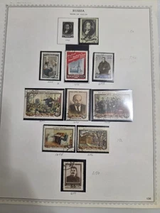 Lot Russian antigue stamps  1953-54 YR. - Picture 1 of 7