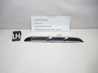 2008-2014 Buick Enclave Front Left Hood Grille Molding Trim 25867285 OEM - Image 1 of 4
