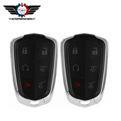 2 llaves de coche remotas para Cadillac Escalade 2015 2016 2017 2018 2019 2020 Foto 1 de 4