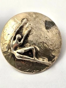 Vintage Modernist Pin, 1960's, Vintage Jewelry - Picture 1 of 2