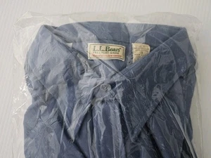 Camisa De Colección Nos LL BEAN Para Hombres Azul Pizarra Gamuza Abotonada Talla XXL Regular - Imagen 1 de 6