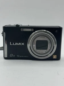 Cámara digital Panasonic Lumix DMC-FS35 negra - repuestos reparaciones - tiene fallas - Imagen 1 de 9