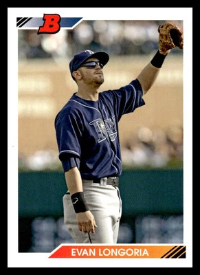 2010 Bowman 1992 Throwbacks #BT52 Evan Longoria Tampa Bay Rays - Image 1 of 2