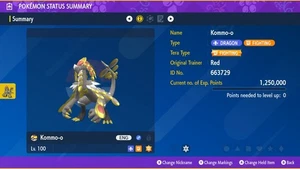 🐉6 IVs Kommo-o Tera Raid Event | Pokémon Escarlata y Violeta | Intacto🐉 - Imagen 1 de 5