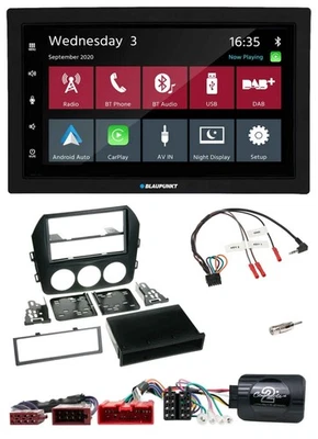 Blaupunkt 2DIN Lenkrad USB Bluetooth DAB Autoradio für Mazda MX 5 NC 2009-2015 a - Bild 1 von 4