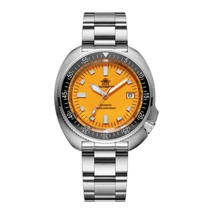 Reloj Mecánico Hombre NH35A Movimiento Automático 200M Impermeable Cristal Zafiro - Imagen 1 de 13