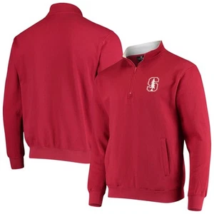 Herren Colosseum Cardinal Stanford Cardinal Tortugas Logo Viertelreißverschluss Jacke - Bild 1 von 3