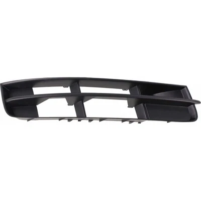For Audi Q7 Bumper Grille 2010-2015 Front Outer Passenger Side Plastic Black - Imagem 1 de 4