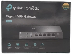 TP-Link Er605 V2 Wired Gigabit VPN Router, Up To 3 Wan Ethernet Ports + 1 USB - Bild 1 von 5