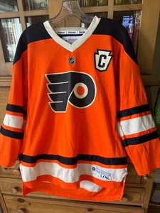 Offizielles Eishockey Trikot von Reebock Phila. Flyers "Giroux" Youth L/XL - Bild 1 von 4