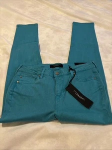 Liverpool jeans Penny Ankle Skinny Teal Size 8/29 New - Picture 1 of 12