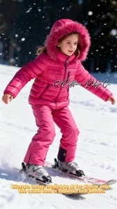 Moncler Neu Armoise Giubbotto Kinder Daunenjacke Größe 10A Rosa Fellbesatz Kapuze Neu mit Etikett - Bild 1 von 7