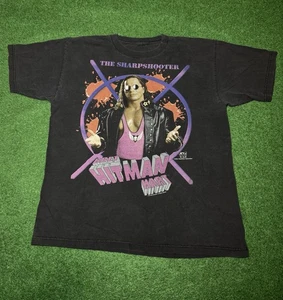 90s WWF Bret Hart T-Shirt Rare Vintage XL Wrestling Original WWE Undertaker - Bild 1 von 7