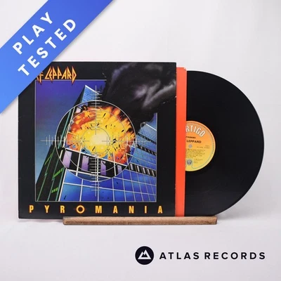 Def Leppard Pyromania LP Album Vinyl Record 1983 VERS 2 Vertigo - EX/VG+ - Image 1 of 4