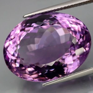 29.46Ct.Real 100%Natural HUGE Amethyst Bolivia None Treatment Full Fire&CLEAN! - Picture 1 of 4