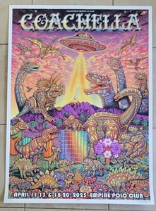 Coachella Poster EMEK 2025 Signiertes Poster 137/250 - Bild 1 von 1