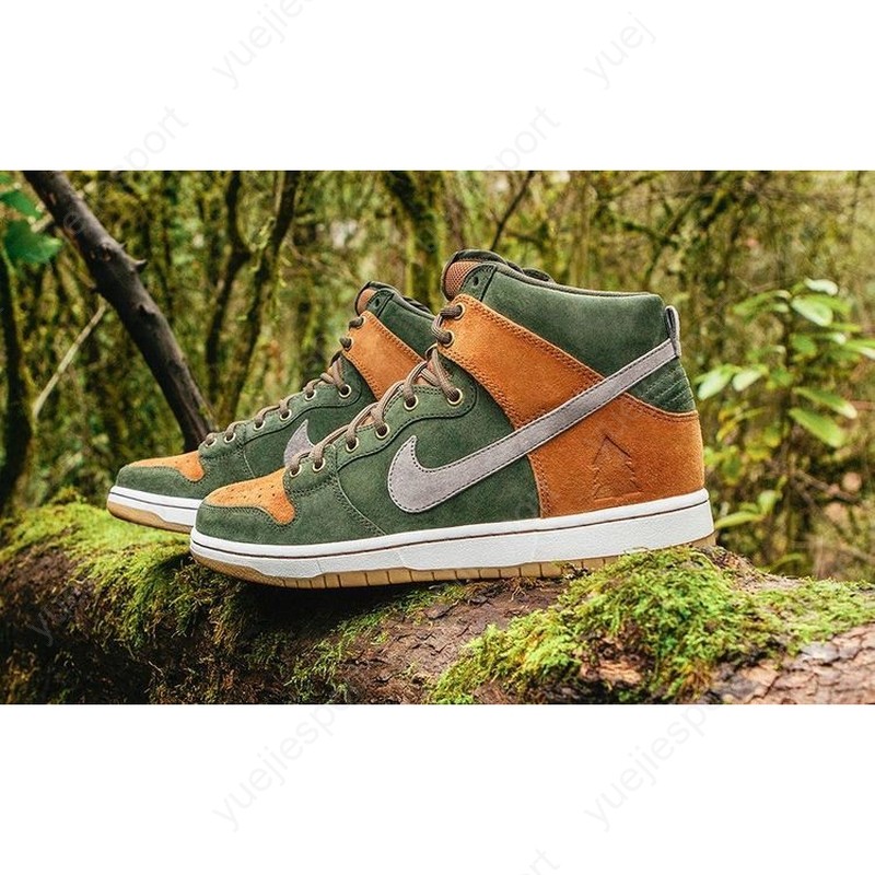 nike dunk sb×homegrown 29cm Nike SB Dunk High Homegrown Ale Brown Men's - 839693-302 - US